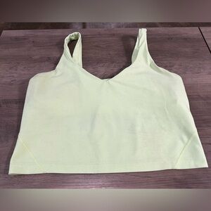 Lululemon Align Tank Size 10 Faded Zap